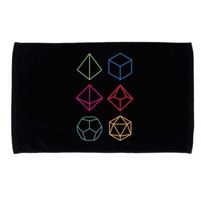 Roll Dungeons & Dragons Line Art Series Microfiber Hand Towel