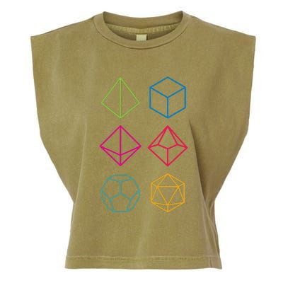 Roll Dungeons & Dragons Line Art Series Garment-Dyed Women's Muscle Tee