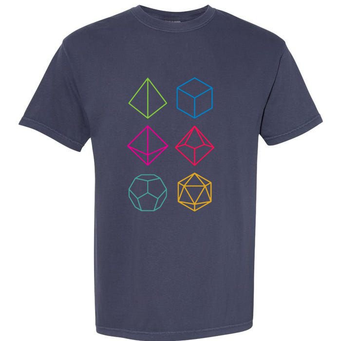 Roll Dungeons & Dragons Line Art Series Garment-Dyed Heavyweight T-Shirt