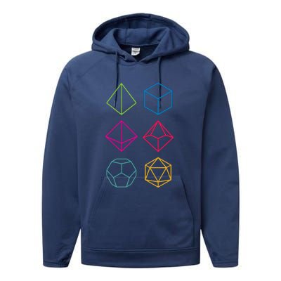 Roll Dungeons & Dragons Line Art Series Performance Fleece Hoodie