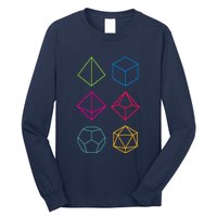 Roll Dungeons & Dragons Line Art Series Long Sleeve Shirt