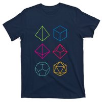 Roll Dungeons & Dragons Line Art Series T-Shirt