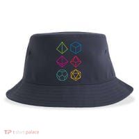 Roll Dungeons & Dragons Line Art Series Sustainable Bucket Hat