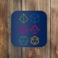 Roll Dungeons & Dragons Line Art Series Coaster