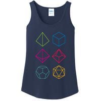 Roll Dungeons & Dragons Line Art Series Ladies Essential Tank