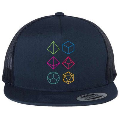 Roll Dungeons & Dragons Line Art Series Flatbill Hat
