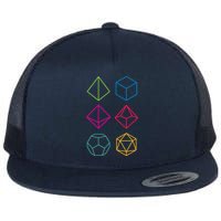 Roll Dungeons & Dragons Line Art Series Flatbill Hat