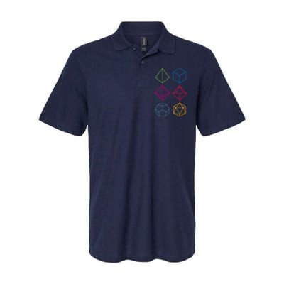 Roll Dungeons & Dragons Line Art Series Softstyle Adult Sport Polo