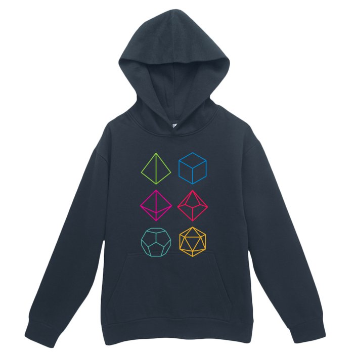 Roll Dungeons & Dragons Line Art Series Urban Pullover Hoodie