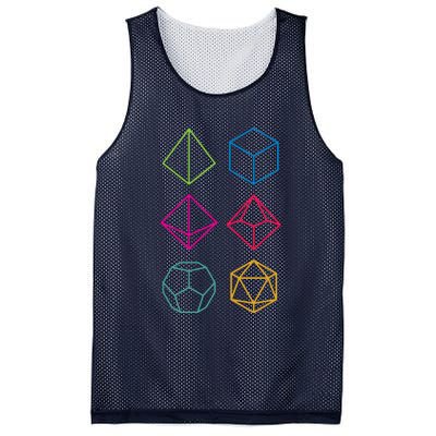 Roll Dungeons & Dragons Line Art Series Mesh Reversible Basketball Jersey Tank