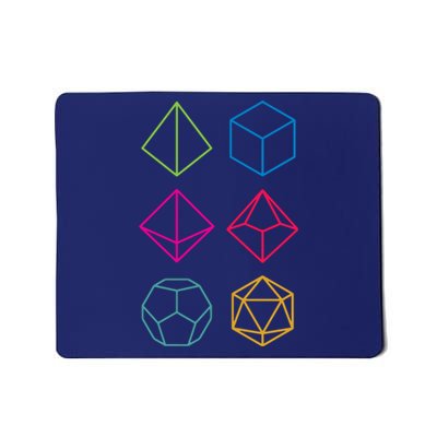 Roll Dungeons & Dragons Line Art Series Mousepad