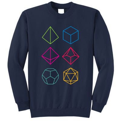 Roll Dungeons & Dragons Line Art Series Tall Sweatshirt