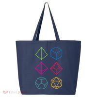 Roll Dungeons & Dragons Line Art Series 25L Jumbo Tote