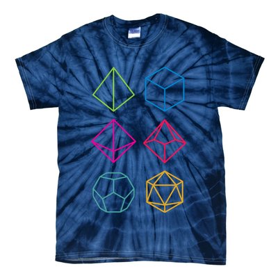 Roll Dungeons & Dragons Line Art Series Tie-Dye T-Shirt
