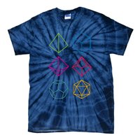 Roll Dungeons & Dragons Line Art Series Tie-Dye T-Shirt