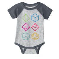 Roll Dungeons & Dragons Line Art Series Infant Baby Jersey Bodysuit