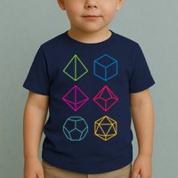 Roll Dungeons & Dragons Line Art Series Toddler T-Shirt