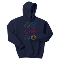 Roll Dungeons & Dragons Line Art Series Kids Hoodie