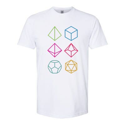 Roll Dungeons & Dragons Line Art Series Softstyle CVC T-Shirt