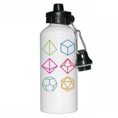 Roll Dungeons & Dragons Line Art Series Aluminum Water Bottle