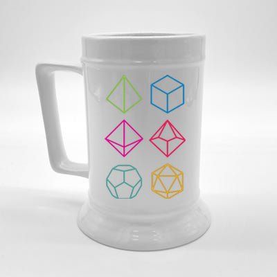 Roll Dungeons & Dragons Line Art Series Beer Stein