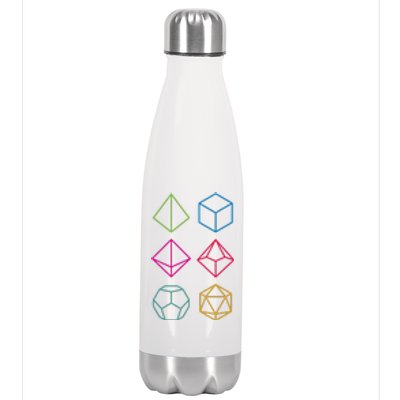 Roll Dungeons & Dragons Line Art Series Stainless Steel Insulated Water Bottle