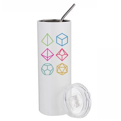 Roll Dungeons & Dragons Line Art Series Stainless Steel Tumbler