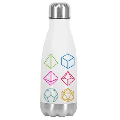 Roll Dungeons & Dragons Line Art Series Stainless Steel Insulated Water Bottle