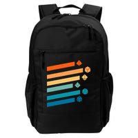 Retro Dungeons Dice D20 Dragons Fantasy Gaming Backpack