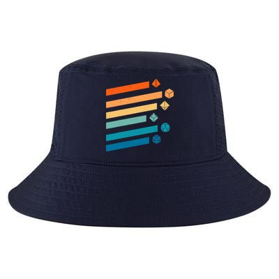 Retro Dungeons Dice D20 Dragons Fantasy Gaming Cool Comfort Performance Bucket Hat