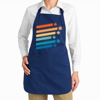 Retro Dungeons Dice D20 Dragons Fantasy Gaming Apron