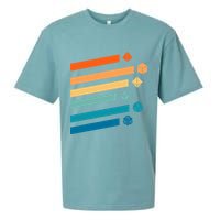 Retro Dungeons Dice D20 Dragons Fantasy Gaming Sueded Cloud Jersey T-Shirt