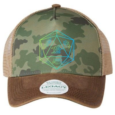 RPG Dragon Dice Polyhedral  RPG  Legacy Tie Dye Trucker Hat