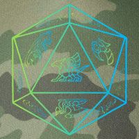 RPG Dragon Dice Polyhedral  RPG  Legacy Tie Dye Trucker Hat