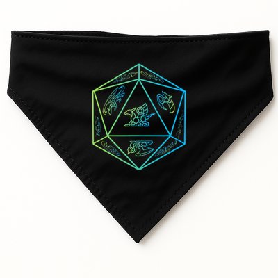 RPG Dragon Dice Polyhedral  RPG  USA-Made Doggie Bandana