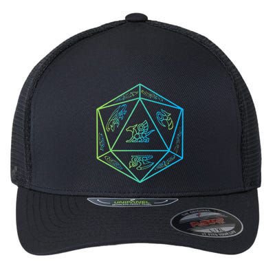 RPG Dragon Dice Polyhedral  RPG  Flexfit Unipanel Trucker Cap