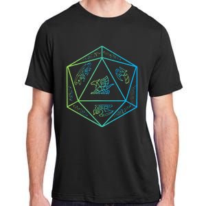 RPG Dragon Dice Polyhedral  RPG  Adult ChromaSoft Performance T-Shirt