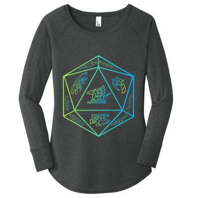 RPG Dragon Dice Polyhedral  RPG  Women's Perfect Tri Tunic Long Sleeve Shirt