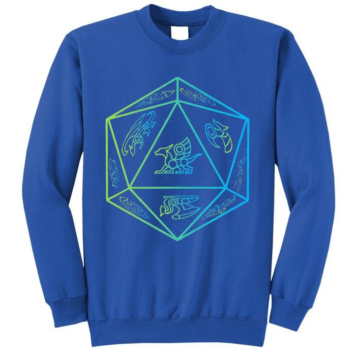 RPG Dragon Dice Polyhedral  RPG  Sweatshirt