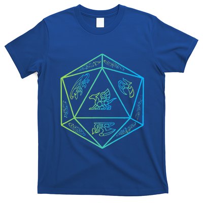 RPG Dragon Dice Polyhedral  RPG  T-Shirt