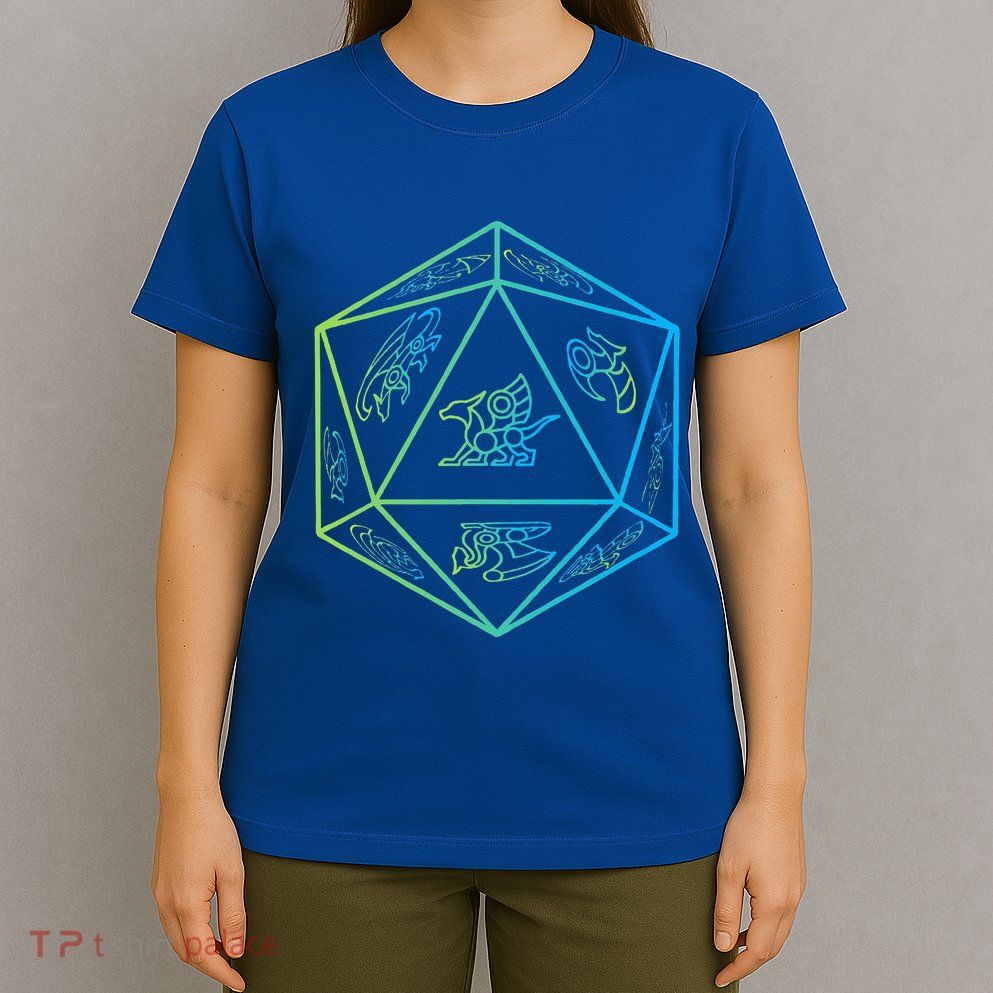 RPG Dragon Dice Polyhedral  RPG  T-Shirt