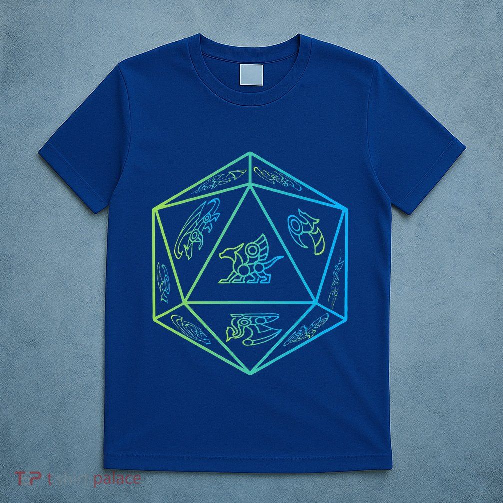 RPG Dragon Dice Polyhedral  RPG  T-Shirt
