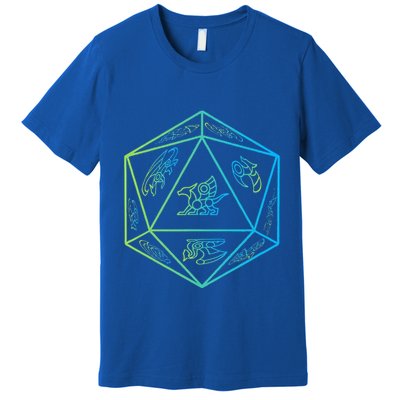 RPG Dragon Dice Polyhedral  RPG  Premium T-Shirt