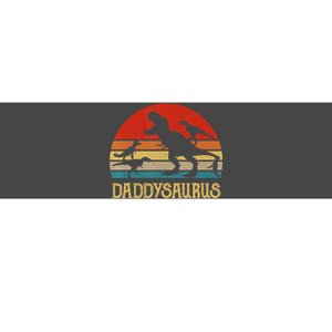 Retro Daddy Dinosaur Daddysaurus Fathers Day Bumper Sticker