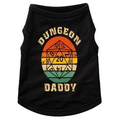 Retro Dungeon Daddy Fathers Day Doggie Tank