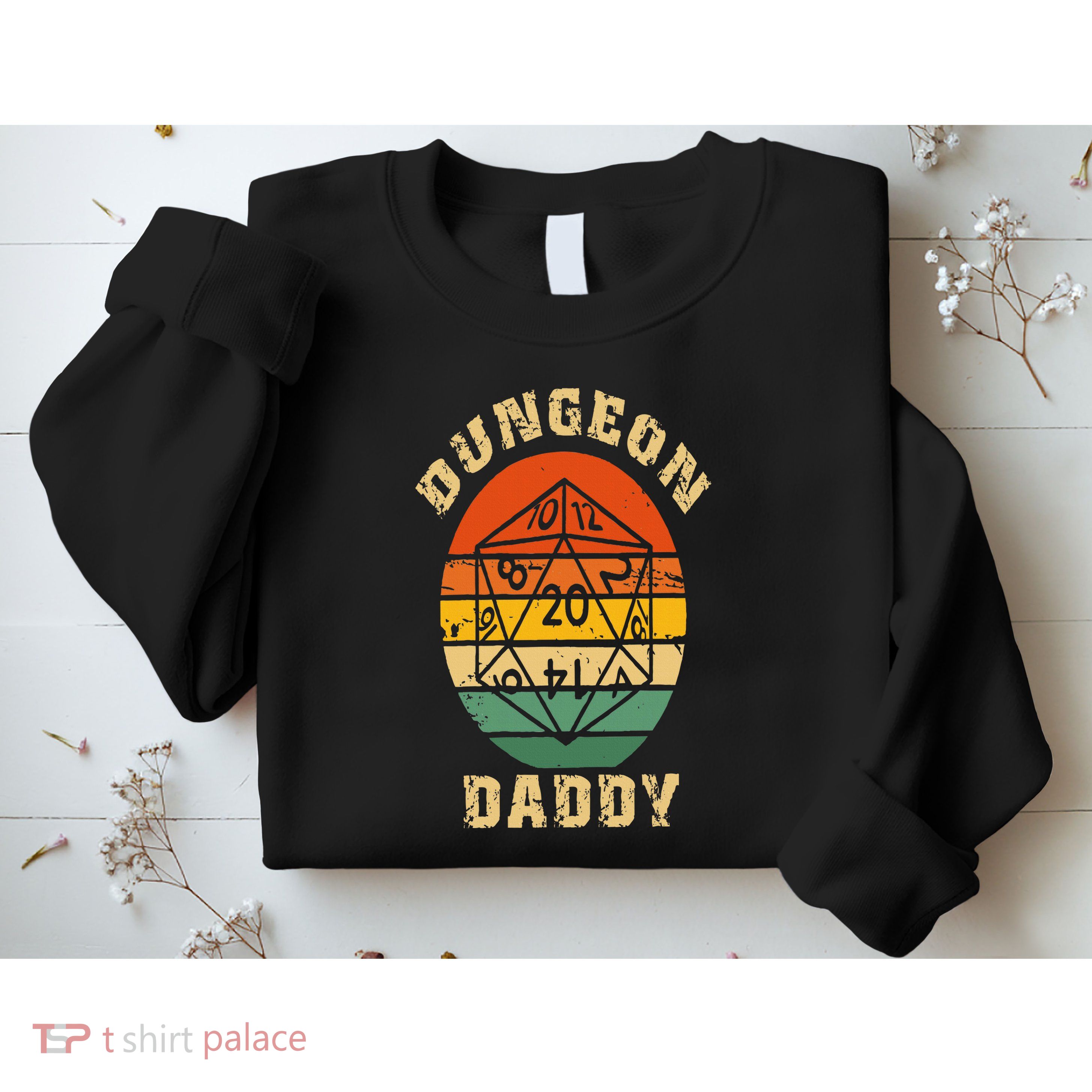 Retro Dungeon Daddy Fathers Day Sweatshirt