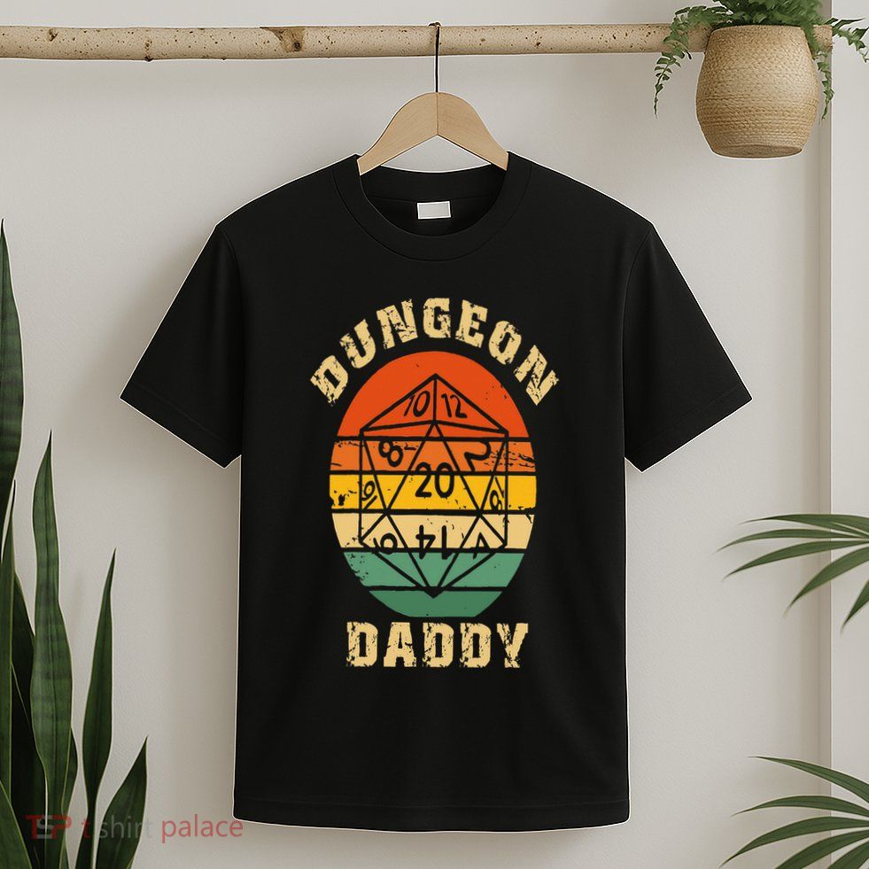 Retro Dungeon Daddy Fathers Day T-Shirt