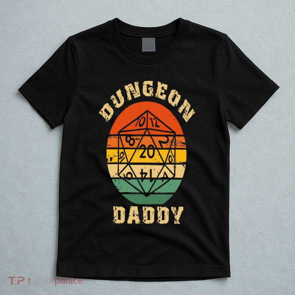 Retro Dungeon Daddy Fathers Day T-Shirt