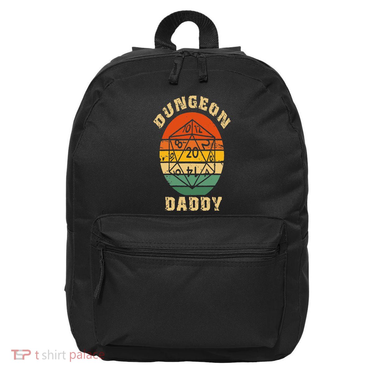 Retro Dungeon Daddy Fathers Day 16 in Basic Backpack