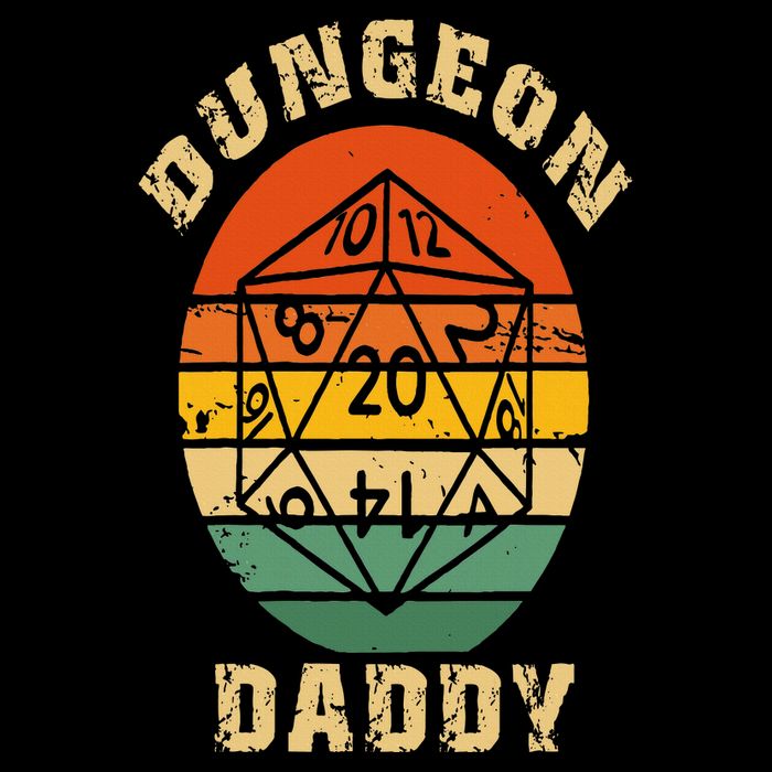 Retro Dungeon Daddy Fathers Day Bag